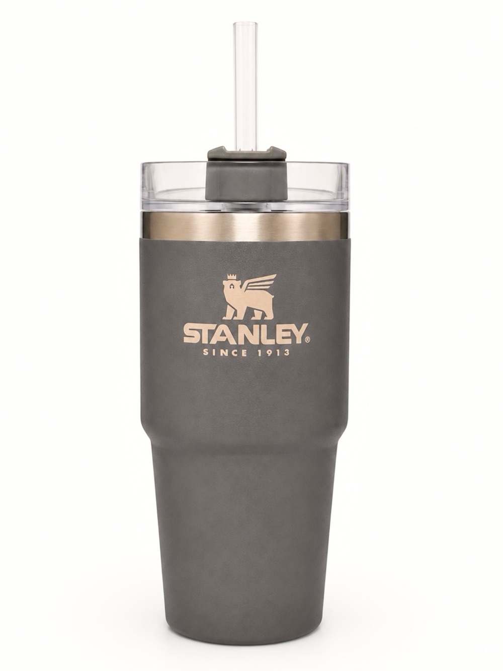 Stanley Quencher H2.0 FlowState 14oz Tumbler Travel Cup w/ Straw SLATE